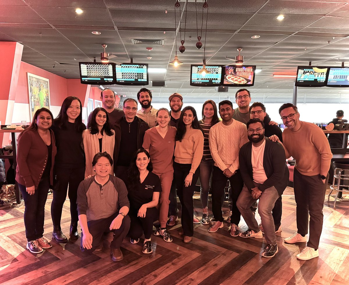 @StonyBrookGI Winter Wellness Bowling!!! Love these fellows and faculty! Our GI Fam :)