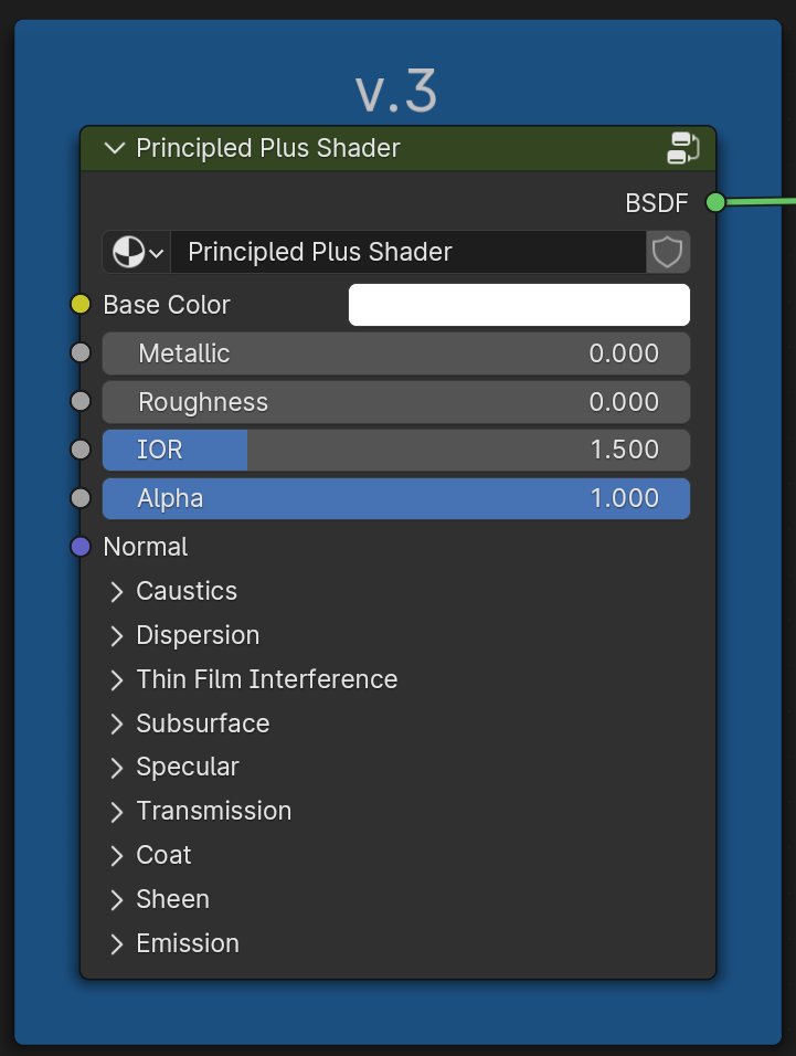 SMOUSE_CG's tweet photo. Working on the new labels for the Shaders Plus v4 update! :)
Which version do you guys think is best? 
v.1 = Boxed lines
v.2 = Minimal "+" 
v.3 = Compliant with Defaults

#blender3d #blender #b3d #shadersplus #blender4 #blendercycles #blendereevee #blendershaders #shadernode #blenderaddon