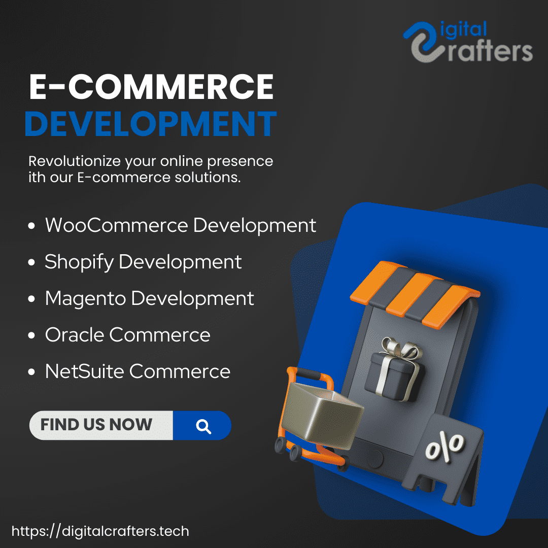 Transforming dreams into digital stores! Our e-commerce development team is dedicated to creating robust, user-friendly online shops.

digitalcrafters.tech/services/e-com… 

#ecommercedevelopment #ecommercedevelopmentcompany #ecommercewebsitedevelopmentservices #ecommercewebdesign