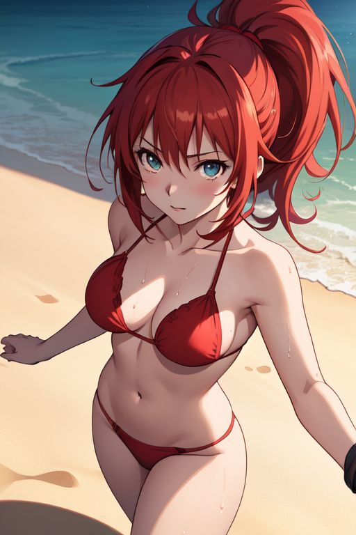 DGallardo53's tweet photo. Bueno, bueno, bueno... Rias Gremory jóvenes, rias gremory ❤️❤️❤️💝💖💝💗❤️‍🔥
#RiasGremory #bikini #redbikini #highschoolDXD #anime #animegirl #animeia #ia #iaillustration #beach #sunset https://t.co/6yesdVx0qw