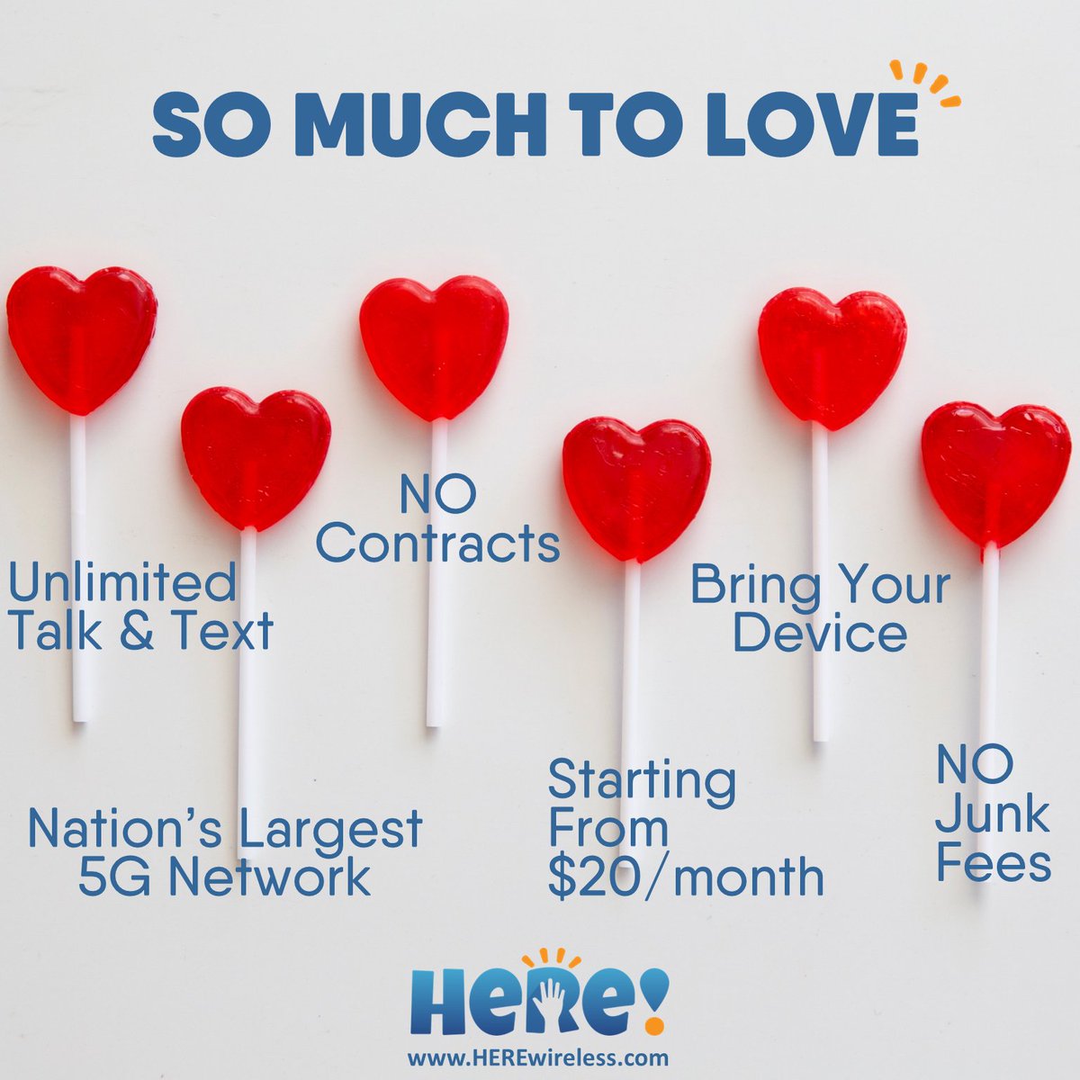 herewireless's tweet photo. Bring Back That Lovin' Feeling.
Switch to HERE! Wireless and feel the love.
https://t.co/RiLsP8uJwI

#HEREwireless #valentinesday2024 #feelthelove #sweetthings https://t.co/eAWWaHYwjL