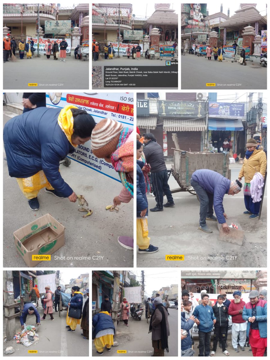 McJalandhar's tweet image. Campaign regarding PLASTC FREE DRIVE  (Swachh Teerath campaign 14 Jan 2024 to 21 Jan 2024) Deep cleaning of all religious sites and surrounding areas. clanliness,sanitation and waste management practice of all temples and religious sites .
ULB CODE-800166
#PMIDC