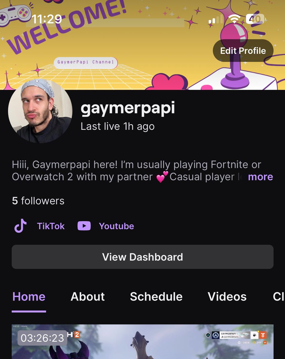 Hey Twitter! You never know what can happen when you put things into the universe. I’m trying to start my streaming journey and it would be a huge help if you could follow me on twitch, it’s free! Feel free to follow my Twitter for this channel too <a href="/thegaymerpapi/">Gaymerpapi</a> thank you! 🎮💕