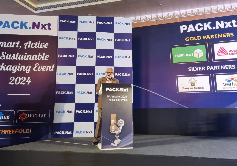 Mr. Naresh Khanna - Editor, Packaging South Asia & Researcher, IPPStar gave a welcome address on Packaging Industry outlook.

#PACKNxt2024 #SmartPackaging #ActivePackaging #Innovation #Sustainability