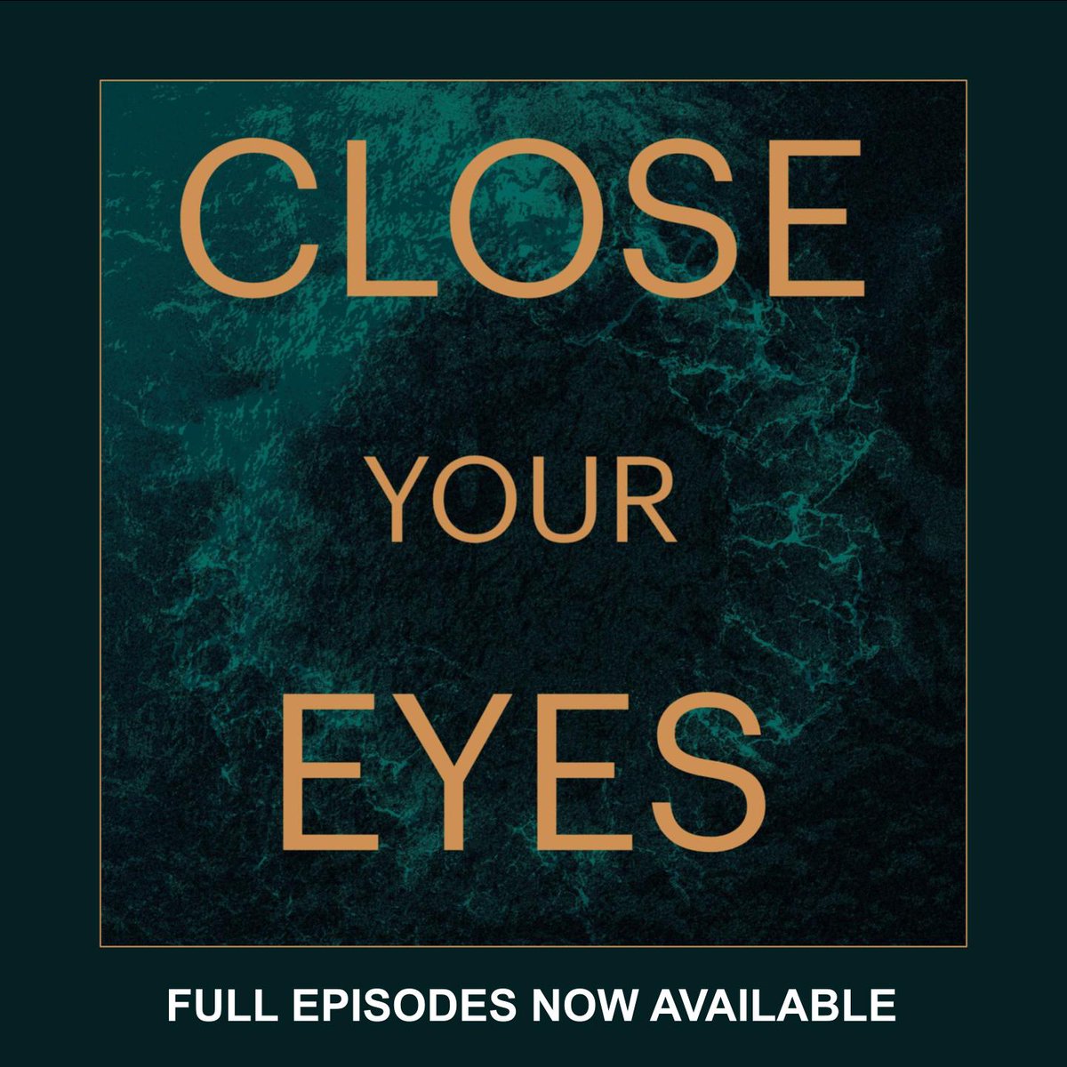 🚨 PODCAST SEASON PREMIERE 🚨 We're live!!! Listen to episodes 1 &amp; 2 of 'Close Your Eyes' now! Available wherever you get your podcasts #cyepodcast #audiodrama