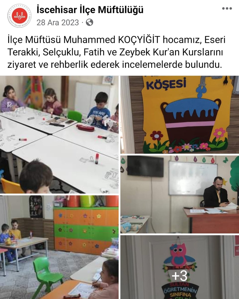 İscehisar İlçe Müftülüğü (@iscehisar_muf) on Twitter photo 