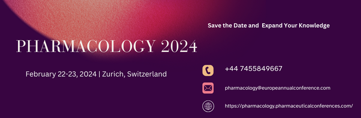 MJenner05's tweet photo. The #Pharmacology Conference in Zurich, Switzerland is a must-attend event for all professionals in the field. Don't miss out on the opportunity to learn and network. February 22-23,2024. #pharmacology  
 #Toxicology #Neuro_pharmacology
For more detais : https://t.co/37nP4adOUV https://t.co/HcJ4vGQeTQ