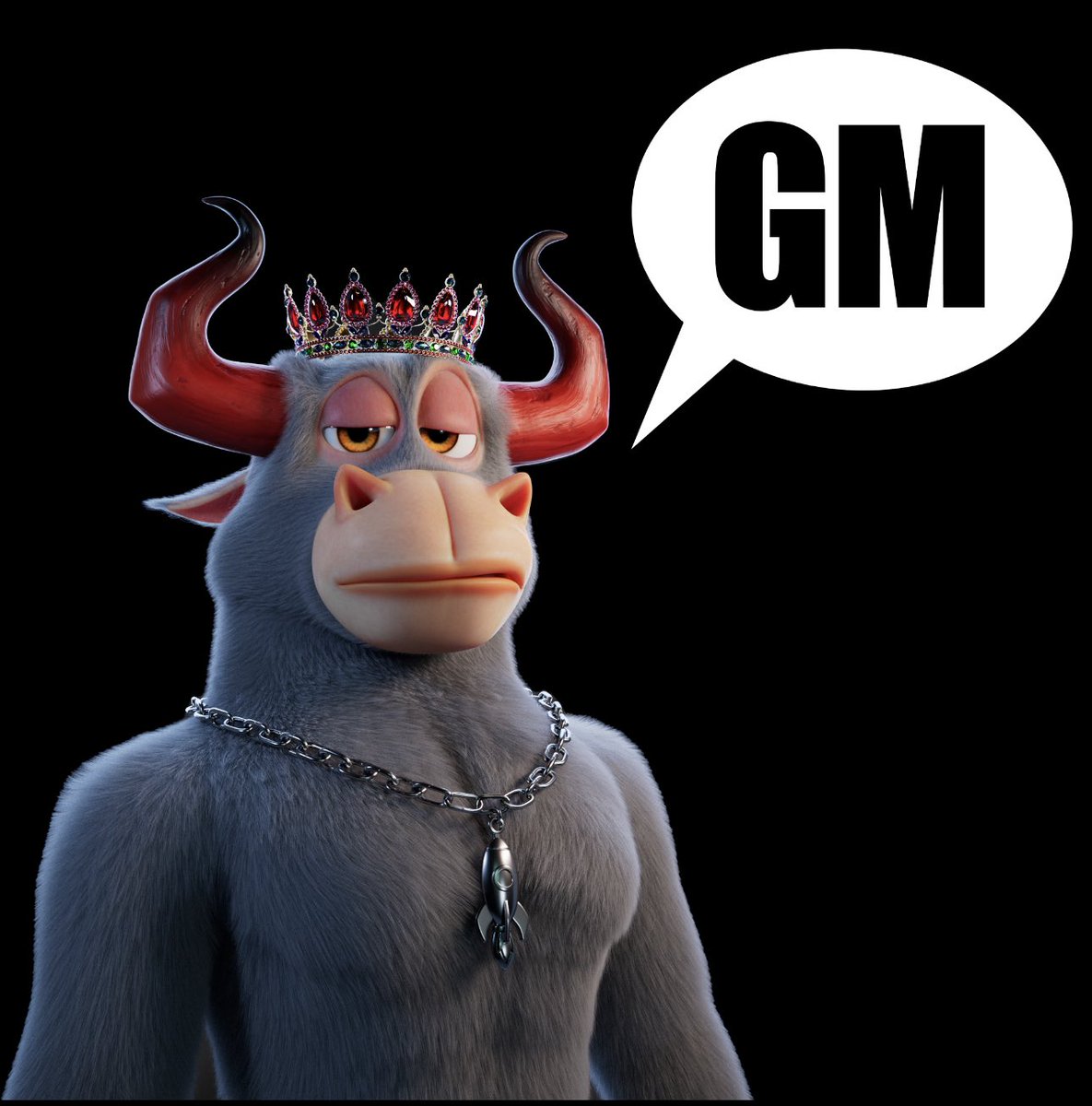 Royal OG Grail and the face of <a href="/BAPTheRoyals/">BAP | The Royals 👑</a> for sale - only a handful of crowns on the collection dm me if your interested eth only