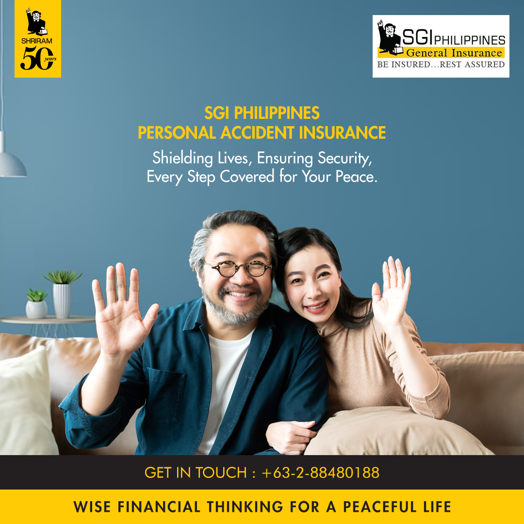 Embrace confidence and joy with SGI Philippines Personal Accident Insurance. Your worry-free shield awaits!

#SGIPhilippines #SGIPhils #PersonalAccidentInsurance #SecureWithSGI #PeaceOfMindCoverage