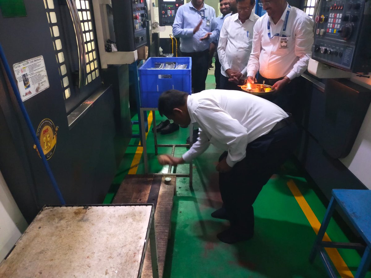 DnrAutotech's tweet photo. After the past 2 months of Audits and visits by Senior Members of Bajaj and ETL L20, DNR Autotech finally got approval and is now proud to supply very prestigious EV Battery Parts Machining, 20,000 sets per month for a total of 4 items.
.
.
#DNRAUTOTECH #bajaj https://t.co/IfdrYwRLtU