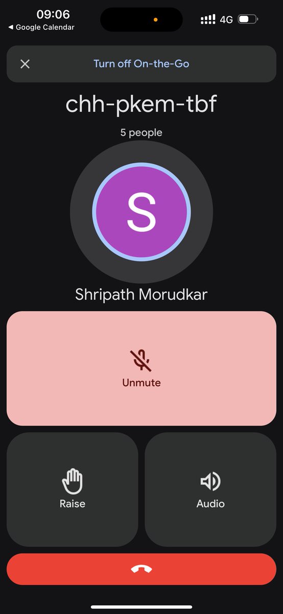 🌟 Just discovered 'On-the-go' feature in Google Hangouts! Love the increased button sizes – perfect for those bustling travel moments when every touch counts. It's smart design like this that shows deep understanding of user behavior on the move. #UserExperience #GoogleMeet