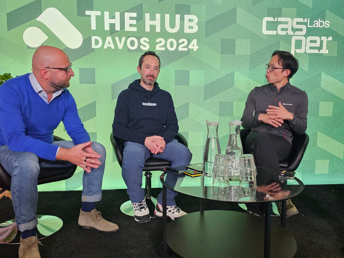 Always a pleasure to be on a panel with <a href="/ysiu/">Yat Siu</a> - here at the <a href="/Casper_Labs/">Not Casper Labs</a> Hub <a href="/Davos/">World Economic Forum</a> #WEF24 - discussing the factors that will drive mass adoption in 2024
🔹 Fun Gameplay and higher quality Experiences
🔹 Easier onboarding, without compromising on #Web3
🔹 Ecosystem support and