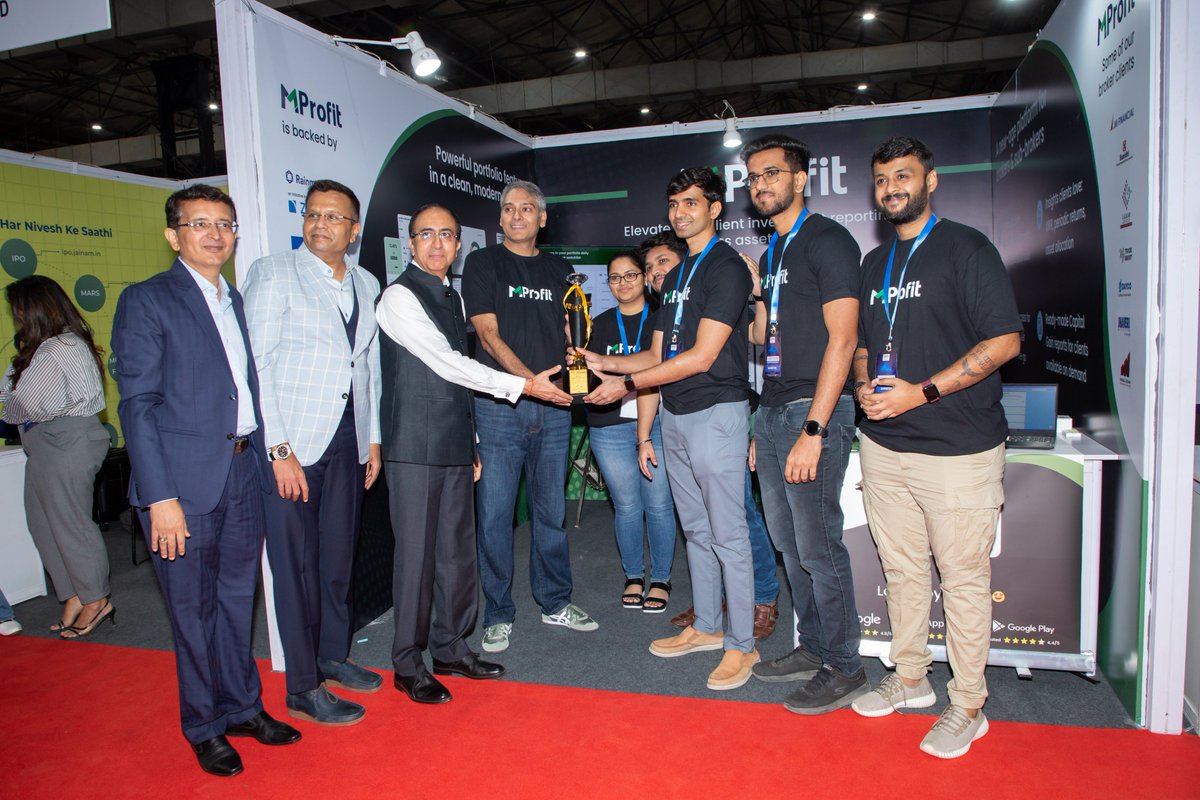 MProfit's tweet photo. We are happy to share that MProfit was an active participant at the StockTech 2024 Expo, recently held by @OfficialAnmi (Association of National Exchanges Members of India).

It was great meeting members of ANMI, peers from the technology industry and members of the broking industry, many of whom are currently using @MProfit's B2B platform to enhance investment reporting for their clients 🙂

Here are some photos from the event!