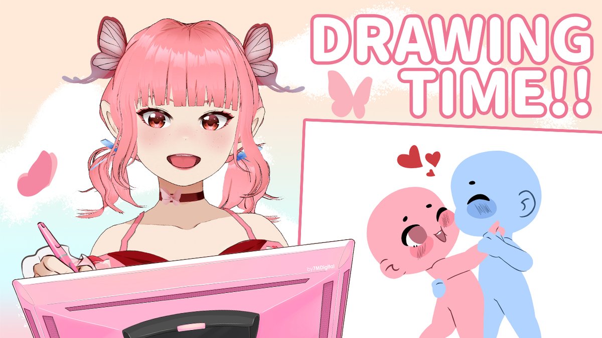 nakeekat's tweet photo. Hello butterflies~ 🦋
First stream of the year! Working on a YCH comm~
Come drop by the butterfly garden and say hi!
⬇️ Link in next tweet ⬇️
#VTuber #ENVtuber #UniVirtuals #PuffisLIVE https://t.co/bpO0qDo7ui