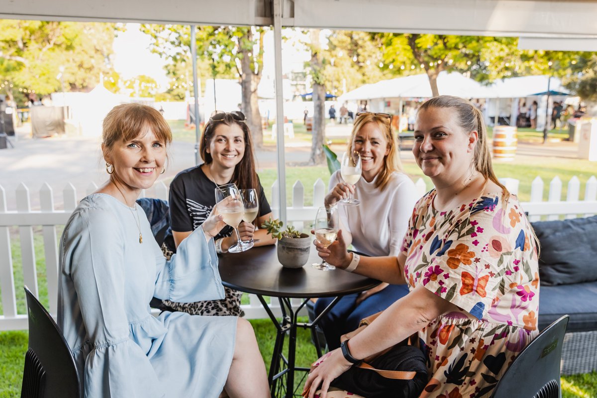 WineAndFoodWA's tweet photo. Spoil yourself this year at City Feast with a Park Lounge ticket &amp; be treated to catering, plus a welcome cocktail, complimentary Miles from Nowhere wine and beers from your private bar! 
Tickets selling fast👉 https://t.co/Tc93EMZpKJ
#CityFeast #WineAndFoodWA #Cityofperth https://t.co/8HPrQ7ThMU