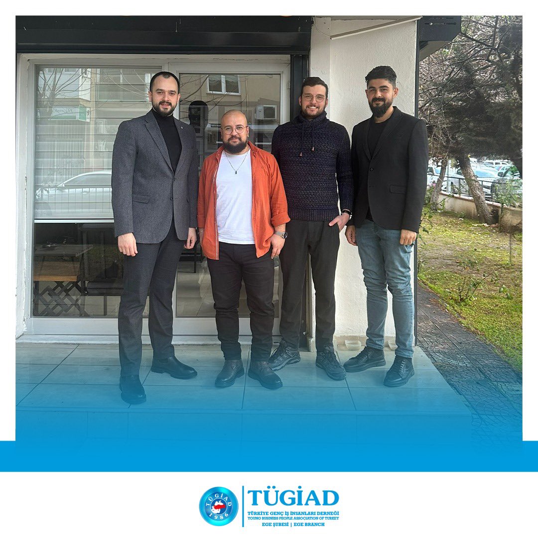 TÜGİAD Ege İş Geliştirme ve Üye İlişkileri Komisyonu tarafından düzenlenen ziyaretlerimiz kapsamında mimarlık ve içmimarlık sektöründe hizmetler sunan üyemiz Muhammed Tahir Keleş’i Kolektif Stüdyo firmasında ziyaret ettik. <a href="/enginkorkmz/">Engin Korkmaz</a> 
 
#TÜGİADEge