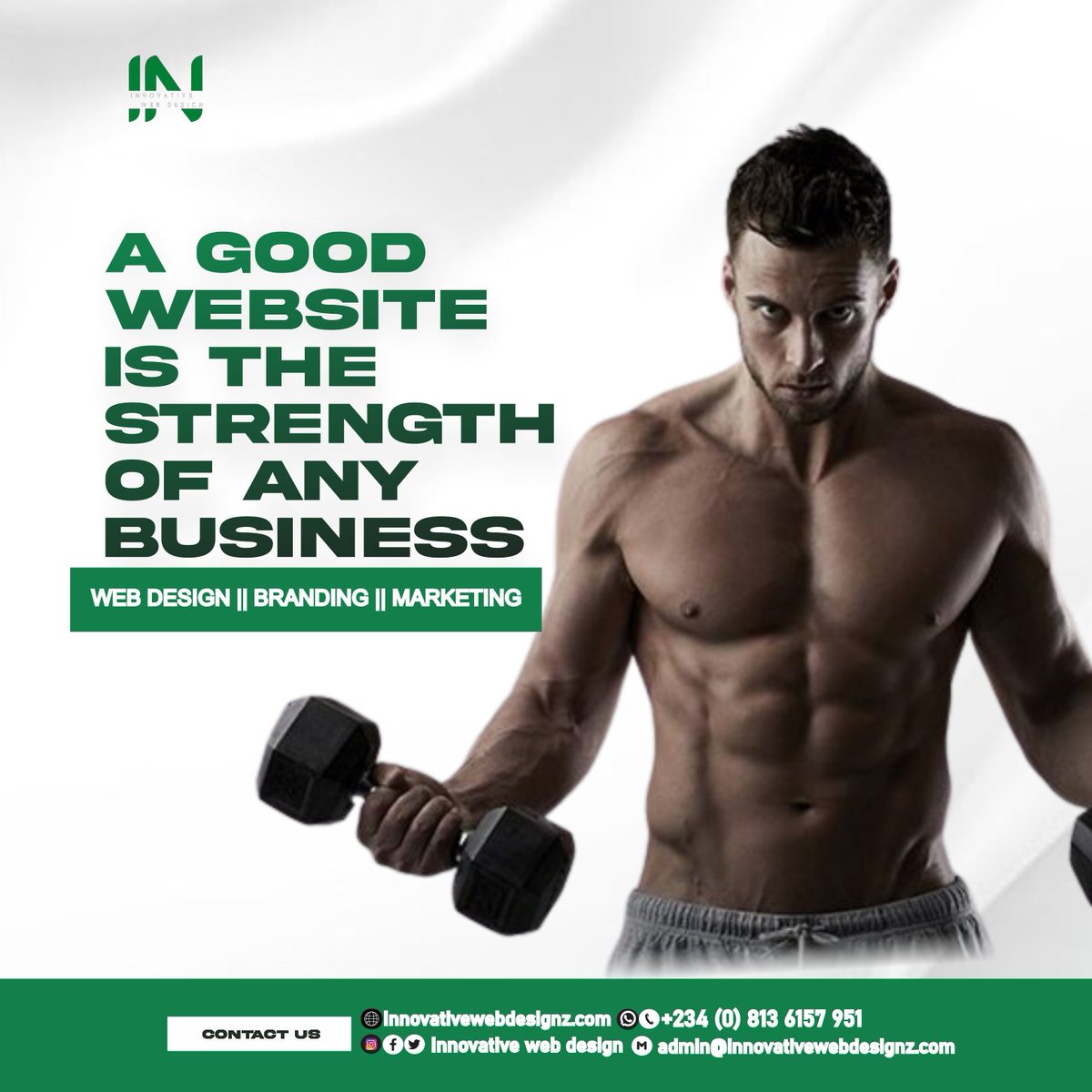 A good website is the strength of any business... 

Gilmore Amber Toyin Abraham
Cuppy Amber Messi