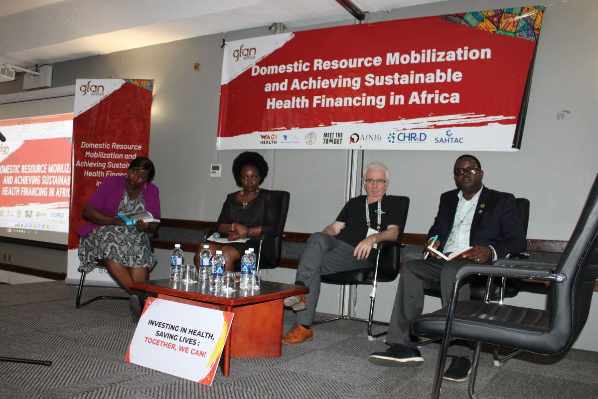 Domestic Resource Mobilization and Achieving Sustainable Health Financing in Africa @CWGH1 @WACIHealth @GlobalFund @PeterASands @SAHTACtweets @MoHCCZim @GFAN_Africa #MeetTheTarget