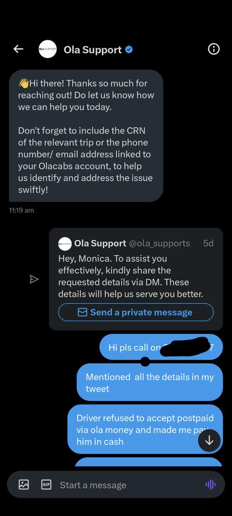 Monica_Reddy's tweet photo. @ola_supports @Olacabs @bhash Aaaand nothing https://t.co/DuyOWwBk4g
