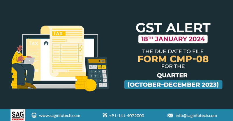 gsthelpline's tweet photo. Today is the due date to file #Form CMP-08 for the Quarterly (OctoberโDecember 2023).
#cmp08 #duedate #Quarterly #cmp08form #lastday