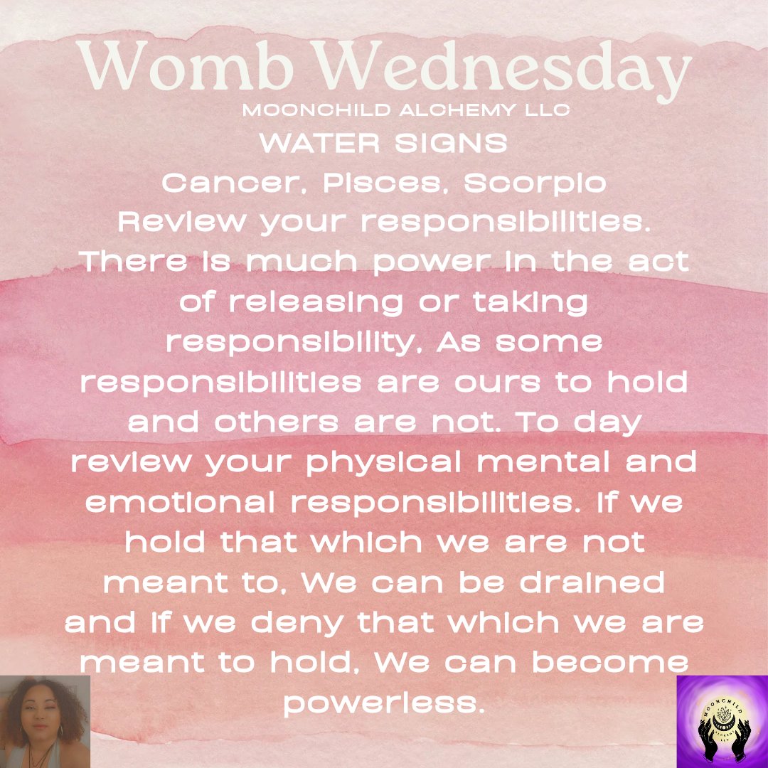 Bri_Moon_Child's tweet photo. Sorry I'm late ,ya'll forgive me!
Womb Wednesday Inner Child Collective
#wednesday #WednesdayWisdom #wombhealing #wombwisdom #wombwellness #WombWednesday #Capricorn #Virgo #Taurus #Gemini #Scorpio #Sagittarius #cancer #Aries #Pisces #Aquarius #Libra #Leo https://t.co/sK0sFV2XIq