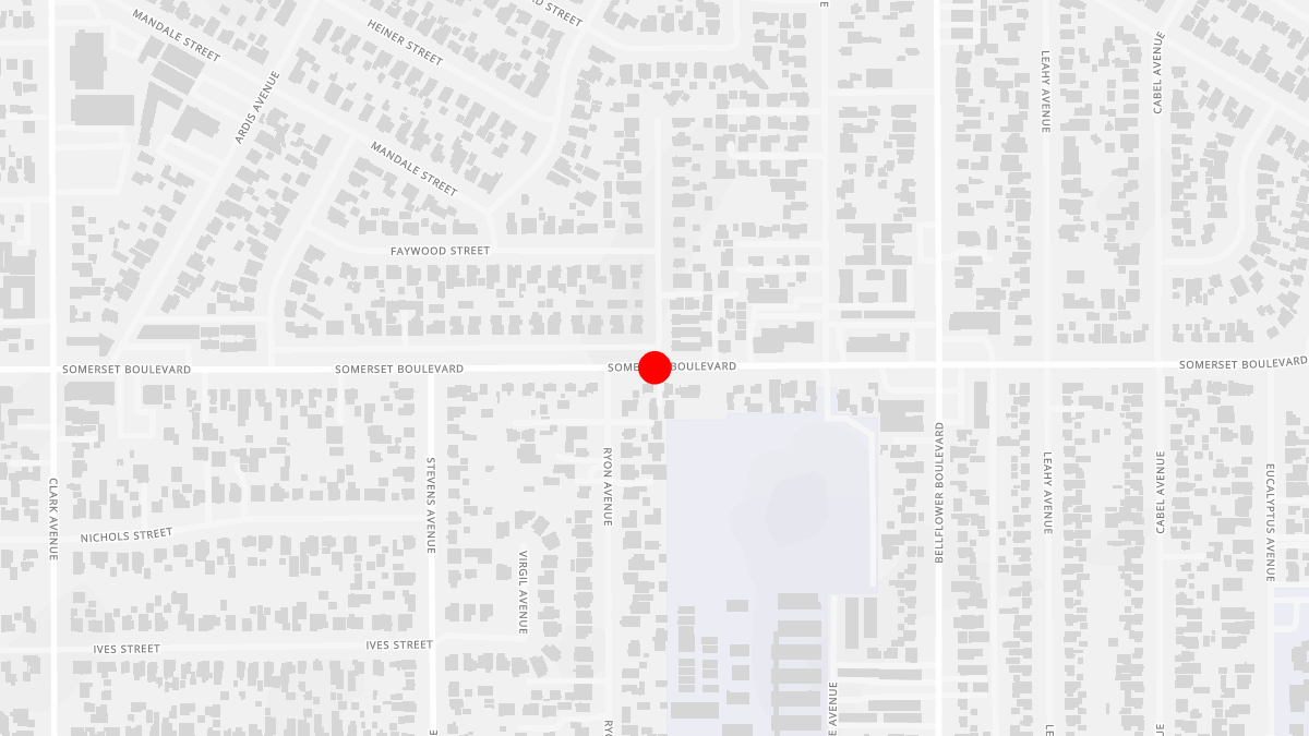 Vehicle Vs. Bicyclist Collision
 
Compton Blvd &amp; Ryon Ave
Bellflower
01/17/2024 • 09:56 PM
citizen.com/-NoQ81U3J0AW6J…
<a href="/CityBellflower/">City of Bellflower</a>