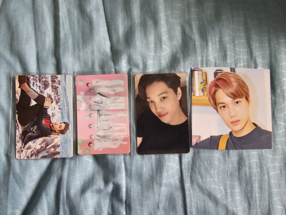 Baek0619's tweet photo. WANT TO SELL LFB WTS EXO CHEN XIUMIN SUHO KAI PHOTOCARDS PC

Dm for prices of each bundle🗂
CHEAP 💰
WW shipping 🌍
Can bundle with baekhyun pcs 🦋

#exo #exowts #baekhyunwts #exophotocards #baekhyunphotocards #baekhyunpc #baekhyun https://t.co/rqpbB4qnzl