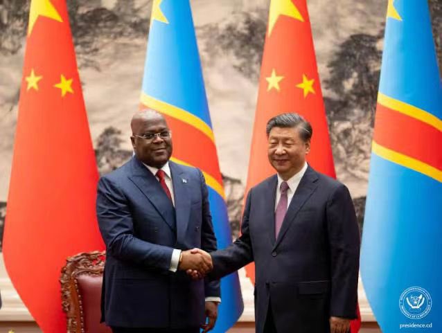 #RDC #Chine : Diplomatie agissante et coopérative,  le Président chinois félicite le Président Felix Antoine Tshisekedi et promet son accompagnement pour un Congo debout et gagnant. 
<a href="/Presidence_RDC/">Présidence RDC 🇨🇩</a> <a href="/RDC_Minafet/">RDC • Affaires Etrangères 🇨🇩</a> 

french.xinhuanet.com/20240117/db00a…