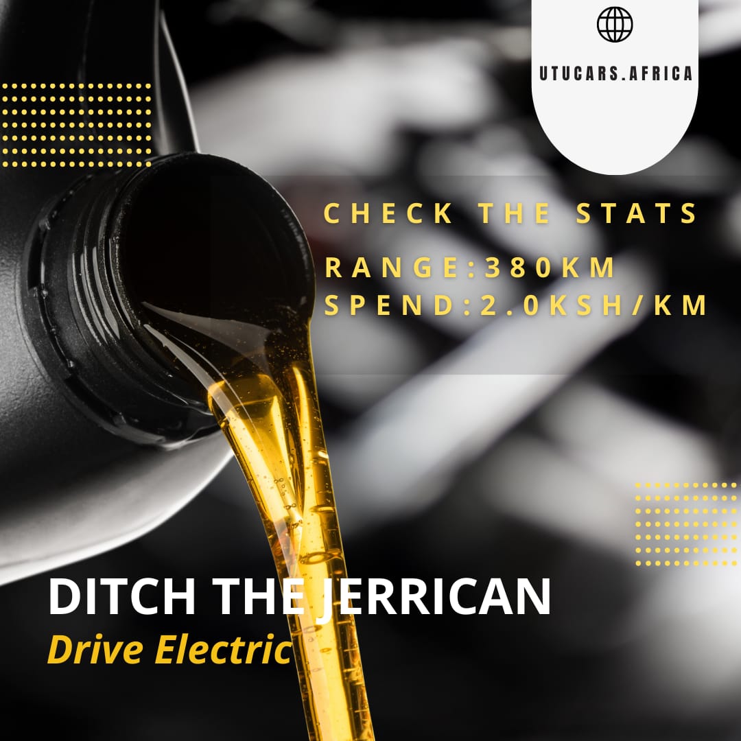 UtuCarsAfrica's tweet photo. Good morning! 🔌 Say goodbye to the jerrican hassle with our cutting-edge solutions. 🚗⚡ #UTUElectric #FuelFreeFuture #InnovationRevolution #ElectricMobility #techthursday 
#dumpthejerycan https://t.co/JW4EuWCR9y