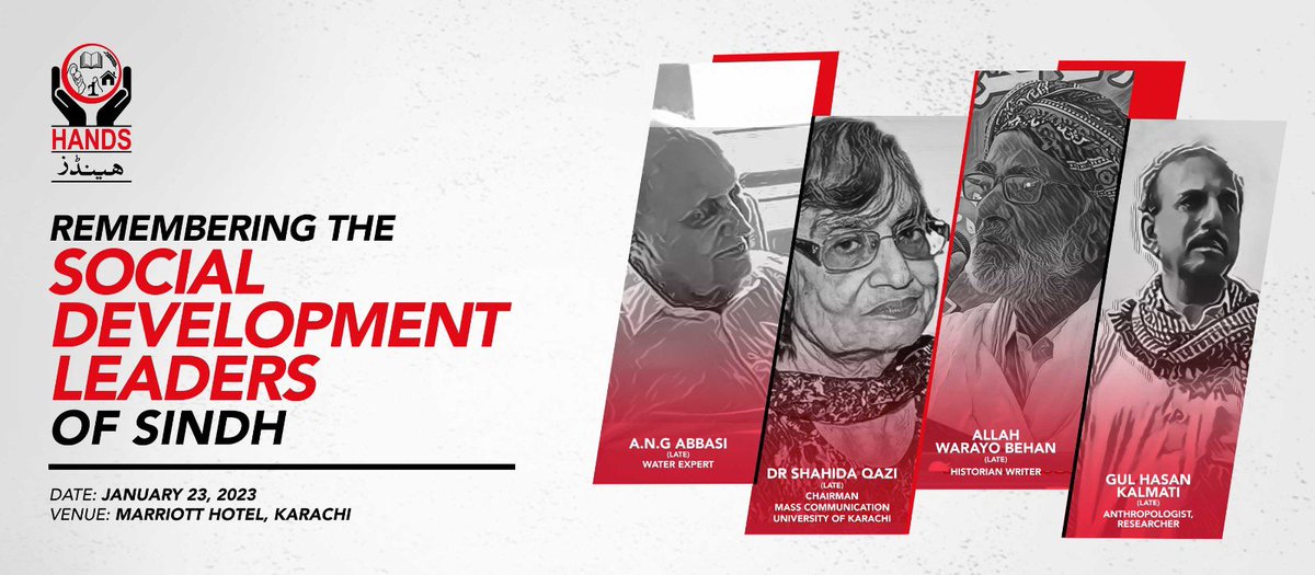 #RememberingLegends
great idea by @HANDSPakistan <a href="/shaikhtanveerah/">Tanveer Ahmed</a> 2paytribute2those who hv contributed a lot4the dev of society
Glad2know so that scholars SaleemMemon,  <a href="/UmerKarim78/">Umer Karim</a>,Shuja Qureshi&amp;Shirazi 
will speak on GulHasanKalmati, ANG Abbasi, DrShahidaKazi respectively