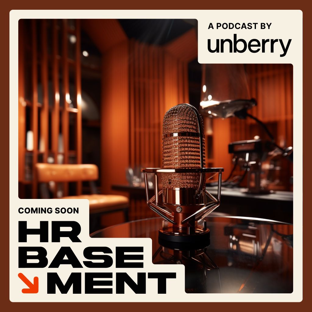 Deep in the basement of @UnberryHQ, something special has been brewing 📷 We're about to reveal something truly extraordinary - the #HR world's first-ever fully AI-generated #podcast series, where each episode two #AI hosts battle it out! Coming Soon!