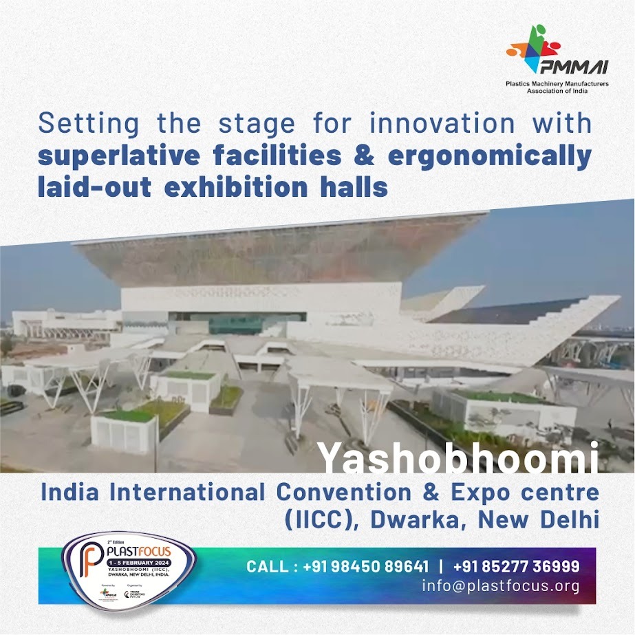 OrgPmmai's tweet image. Explore the future at Yashobhoomi, from 1st-5th February, where proximity meets progress in the heart of India's capital- Delhi.

#plastfocus #exhibition #plasticmachinery #technology #networking #injectionmolding #PMMAI #kabraindia #kolsitegroup #kabraextrusiontechnik