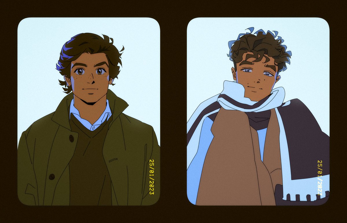 dokidokistart's tweet image. winter break carlando