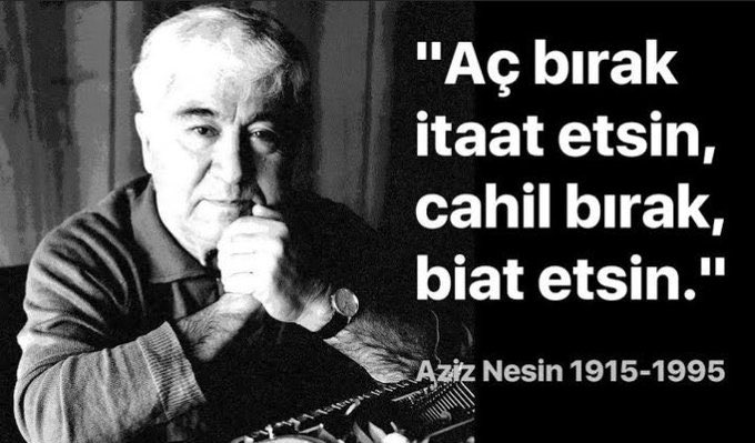 Pardus1010's tweet photo. İktidarın emekliye reva gördüğü 10.000 TL. maaşın anlamı..

Aziz Nesin ne güzel özetlemiş..
#emeklidenRTEistifa https://t.co/OdU8O35u9p