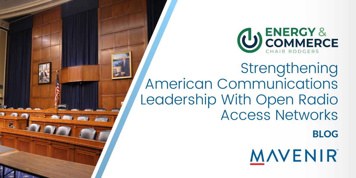 Mavenir's tweet image. Mavenir joins industry leaders &amp;amp; testifies before the Communications &amp;amp; Technology Subcommittee in the U.S. House of Representatives: "Leveraging American Communications Leadership with Open Radio Access Networks” @HouseCommerce 
#OpenRAN #UScompetitiveness bit.ly/3HoXezq
