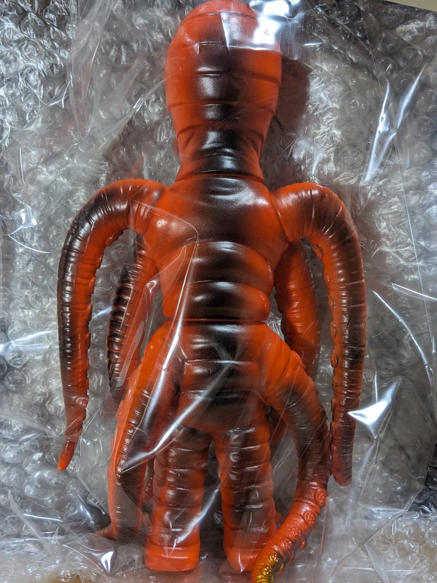 ブルマァクさんの復刻怪獣ソフビシリーズ 『大ダコ怪獣 タガール』（新