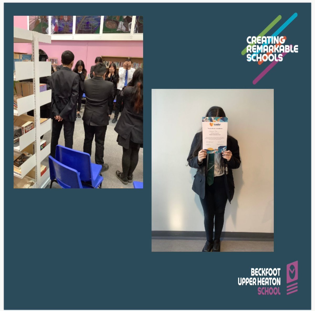 Year 9 and 10 workshop with @tenderuk