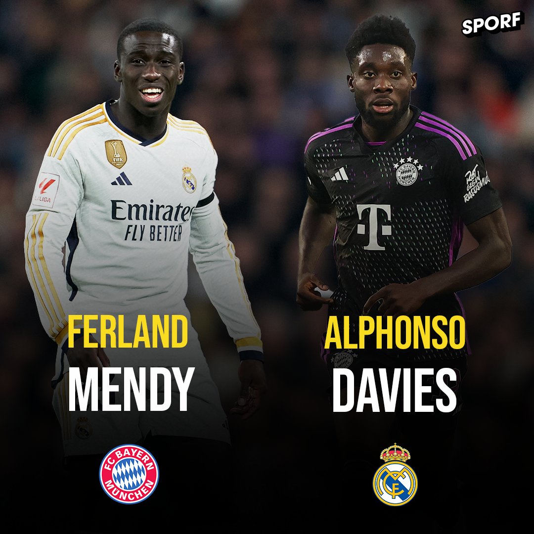 Madrid keeping tabs on Canadian defender 🇨🇦 Real Madrid could offer Bayern Munich the chance to sign left-back Ferland Mendy as part of their bid to finally recruit Canada international Alphonso Davies. Who gets the better deal here? 👀👇