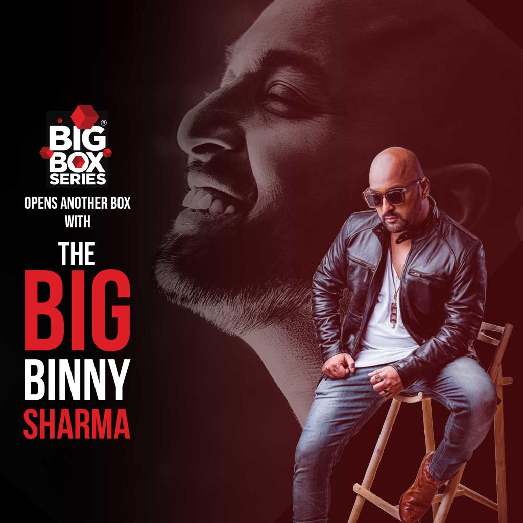 The big #binnysharma opens another box with #bigboxseries . 

#KrishnadevYagnik #music #musicproducer #musician