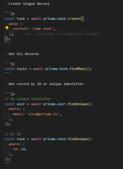 RyugaG16's tweet image. Confused whether u should learn Prisma or not?
My advice: ABSOLUTELY 
Why?? 
CRUD actions simplified to a few lines of code plus, Prisma Studio gives you a sleek GUI to navigate your database effortlessly.
#prisma #coding #30daycodingChallenge