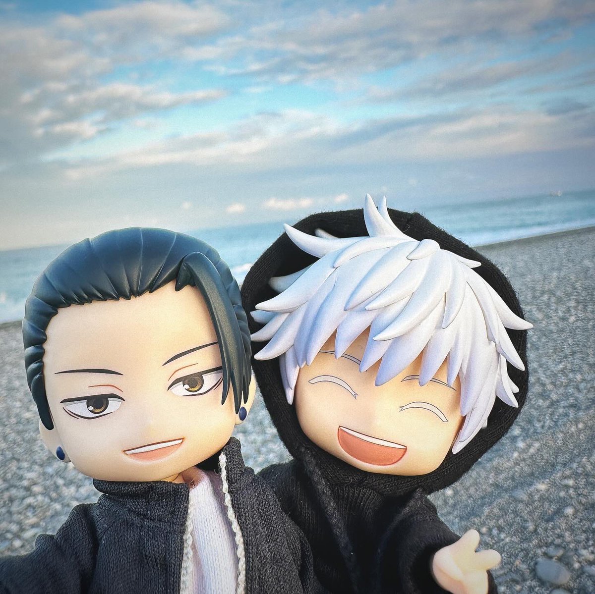 wsl_168's tweet photo. 久々に家の近くの海に行ってきた🌊
#夏五 #ねんどろいどどーる #黏土娃 https://t.co/ksKZd7Cqmm