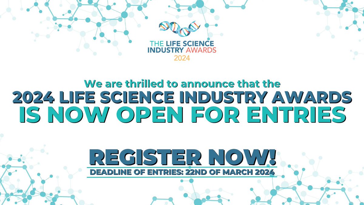 Unveiling the 2024 Life Science Awards!

Showcase your achievements in innovation and join the pioneers shaping life sciences. 

Register by Mar 22, 2024, with this link today: landing.businessriver.com/Life-Science-I…