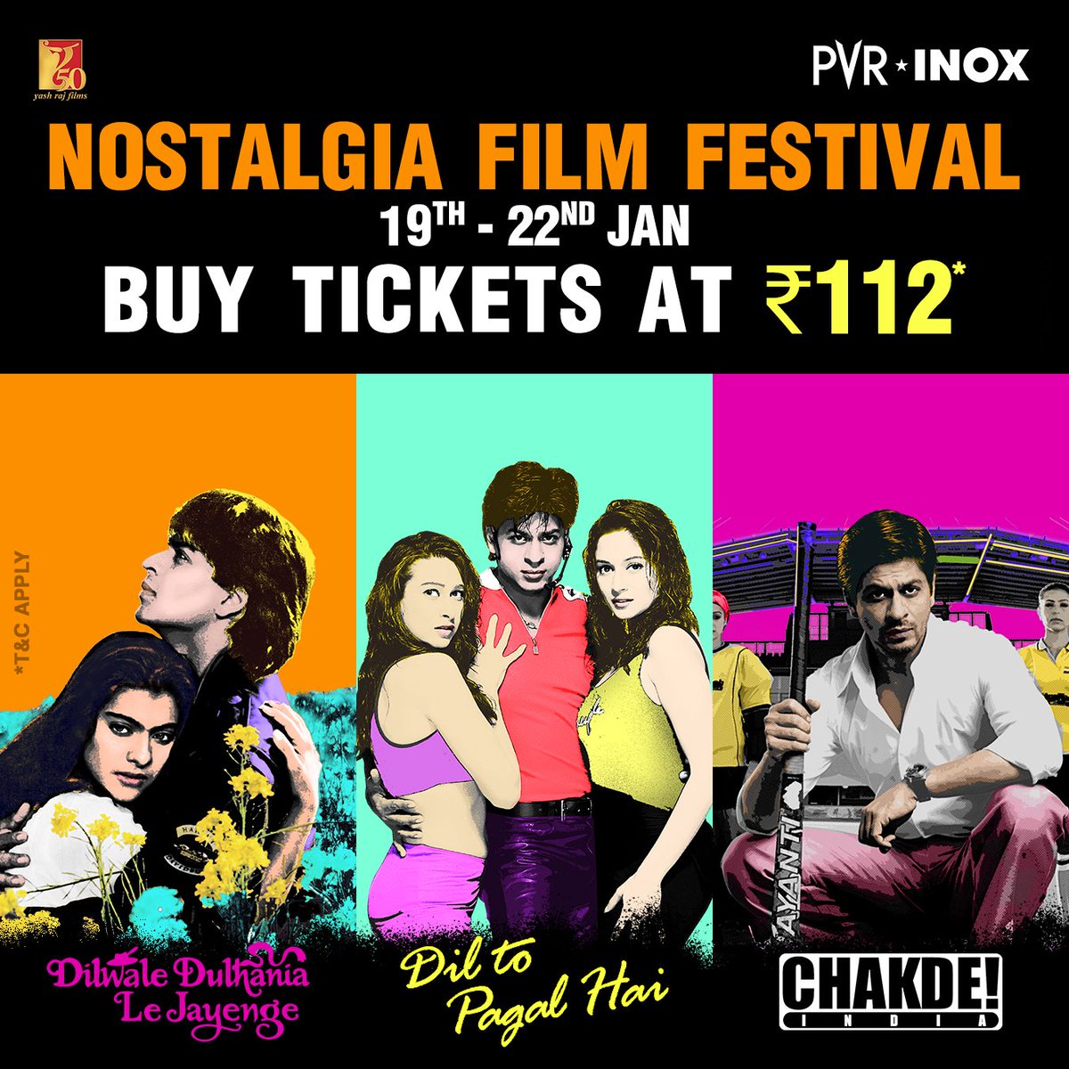JoySRKian_2's tweet photo. Nostalgia film festival https://t.co/OLGFZadq5L