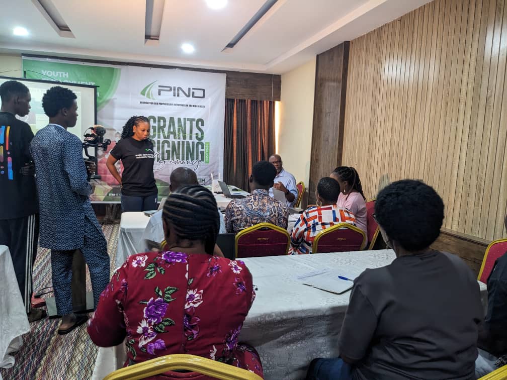 PINDFoundation's tweet photo. Day 2
We are having an orientation and training session for Al the Ondo State youth employment partners. 

This is an opportunity for them to understand the scale of the project, ask questions, and prepare for the implementation. 

#PINDYEP #pindfoundation #Nigerdelt https://t.co/fR8TiUFFEh