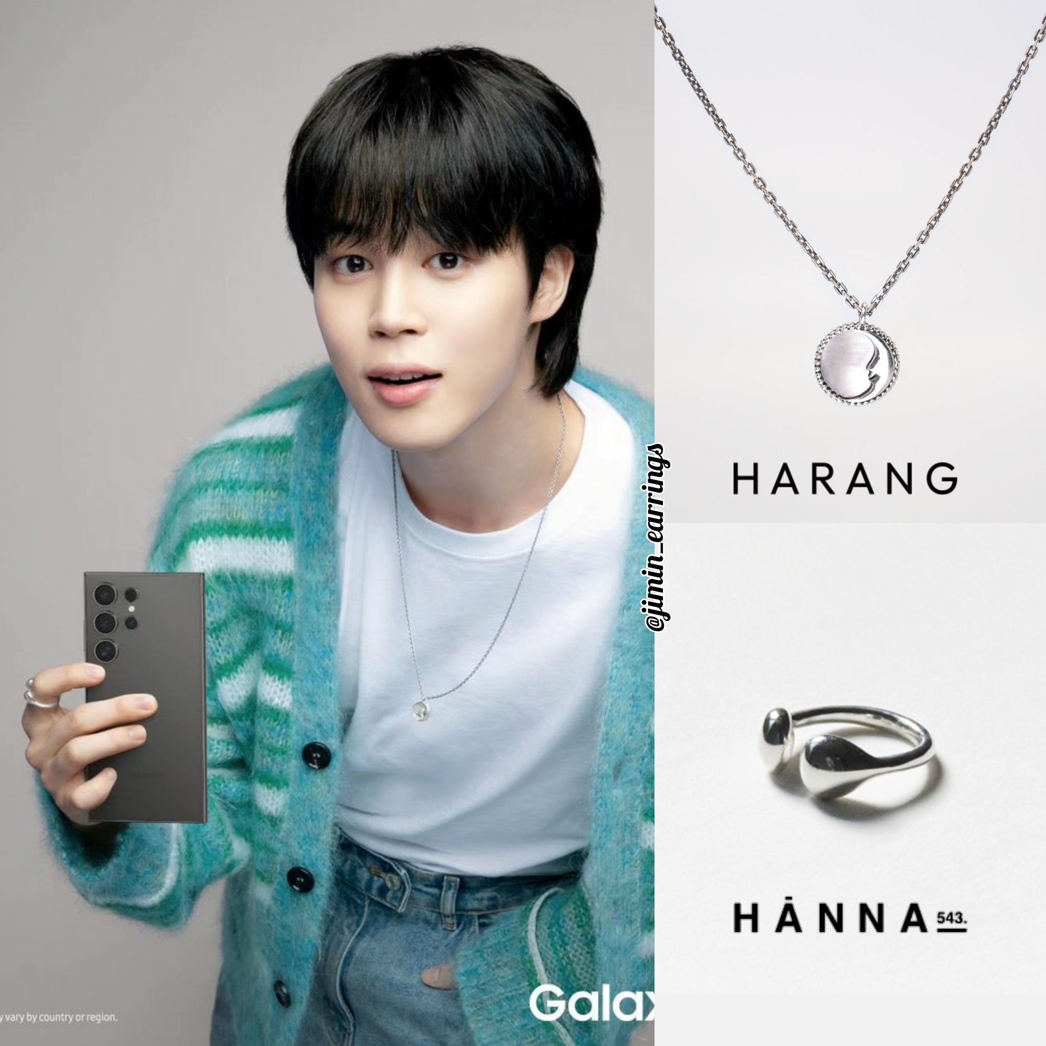 ★HARANG★ HR 321N_Silver Necklace Jimin's Jewelry Archive على X: