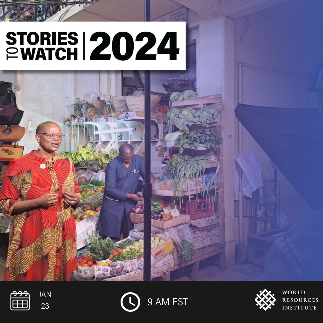 Join #StoriestoWatch 2024  🎥 

Each story hinges on whether leaders use their power to make life better for people, nature, and the climate — and the factors that influence them.

📅Jan 23, 2024
⏰9AM ET/5PM EAT
💻Online

Register today!  ▶️  bit.ly/3tS9mpv