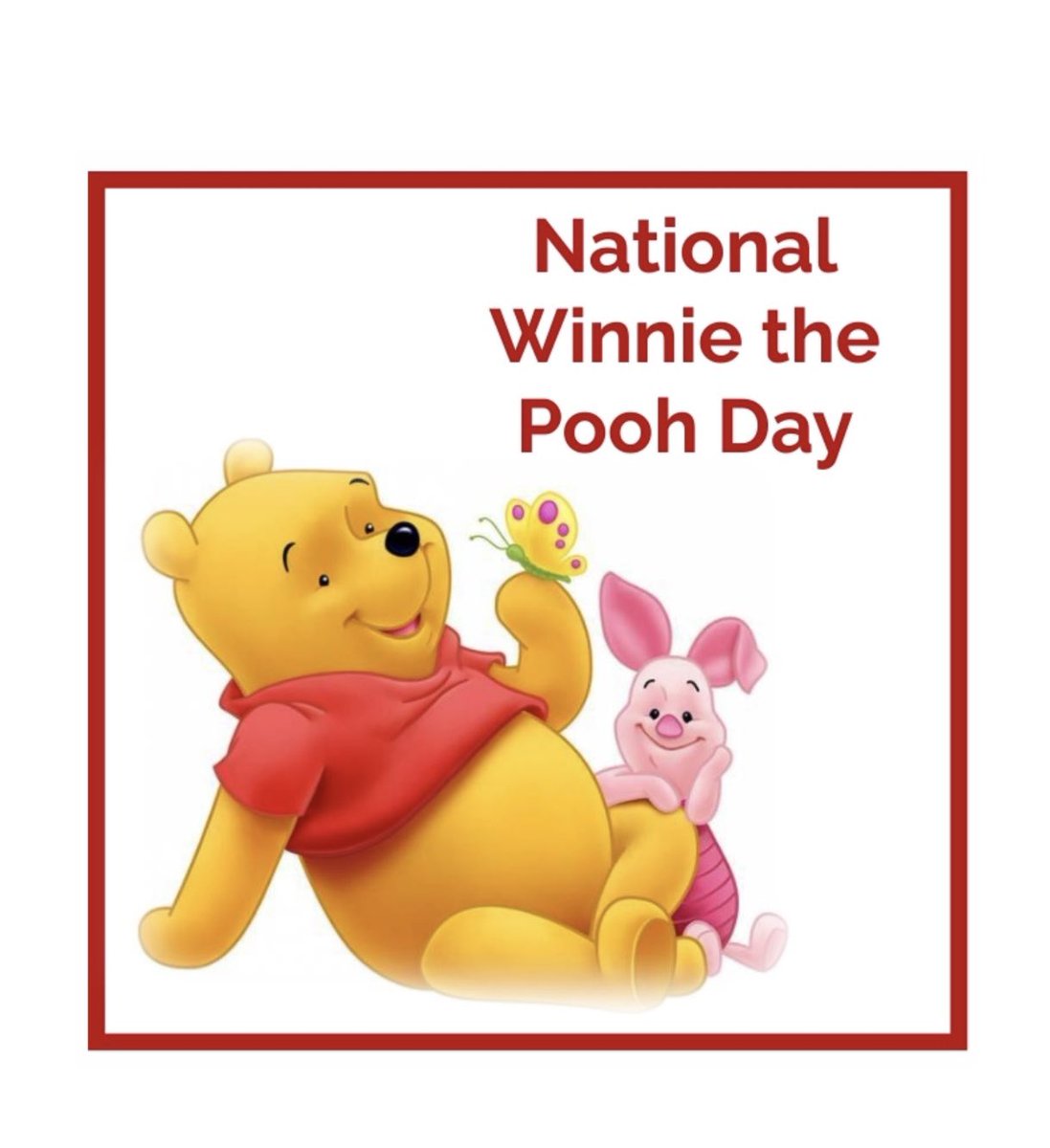 👋Good Thursday Morning Friends☕️Today we Celebrate a Light Hearted Holiday (Entirely too much bullshit going on everywhere) It’s #WinnieThePoohDay 🧸Since 1936, this Adorable Bear has Delighted Children of All Ages🥰Sending you all some Honey and Big Winnie The Pooh Hugs🍯❤️🤗