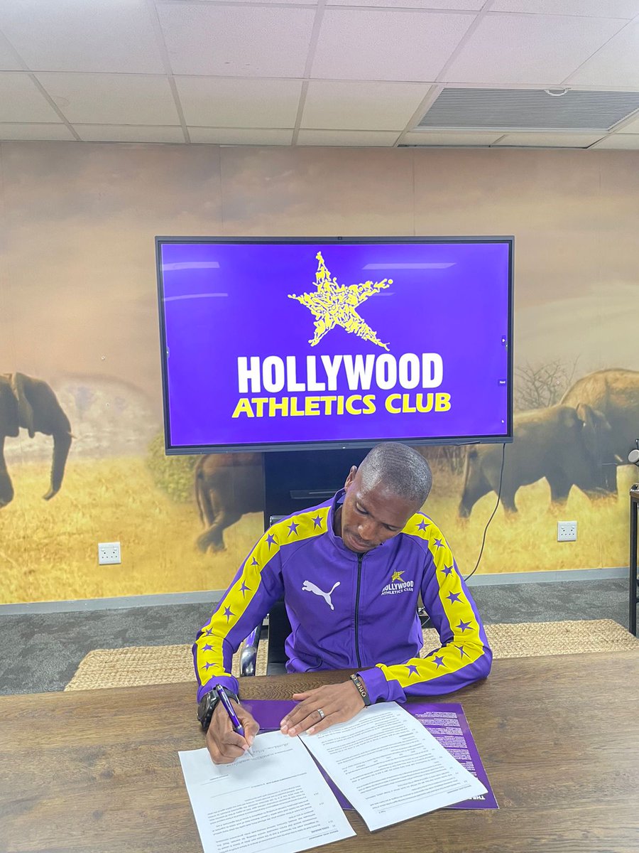 Exciting times, I am happy to announce that I have signed a new contract with my team 💜 @HWAthleticsClub for 2024. Thank you 
#LetsRun #hollywoodathleticsclub #HWAC 

@PUMASouthAfrica @32Gi @PrimeHPI @EADP_KZN @MylesClouston @Prodi_Khumalo @sportmansa 

#ThePitbull #Stronger