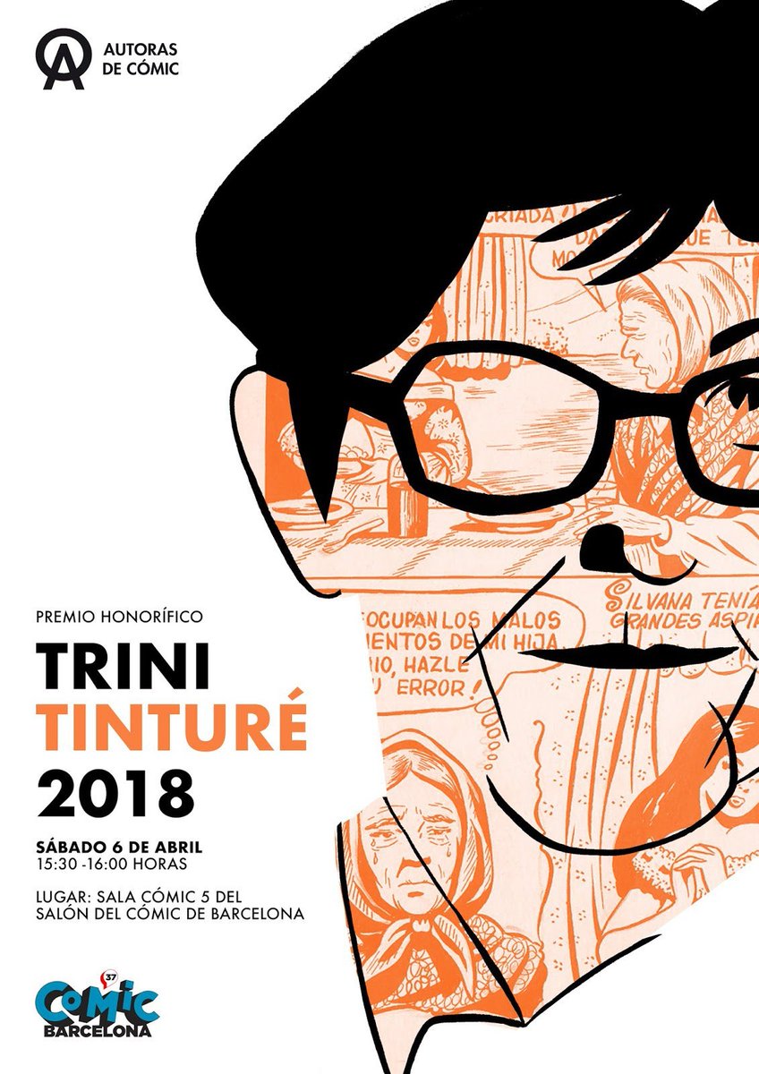 AutorasComic's tweet photo. Estamos muy tristes, ha fallecido nuestra gran Trini Tinturé, autora de cómic, titanaca de la viñeta. Qué la tierra te sea leve, Gran Dama de Nuestro Cómic. https://t.co/3UQNG6vyoK