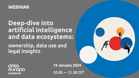 Tomorrow 10:00–11:30 CET, we kick off our first panel discussion on #AI: exploring data ownership, ethics, and regulations. Register for the first of three sessions via bit.ly/3vd0lry

For more information👉 europa.eu/!6TDbkt

#EUOpenData